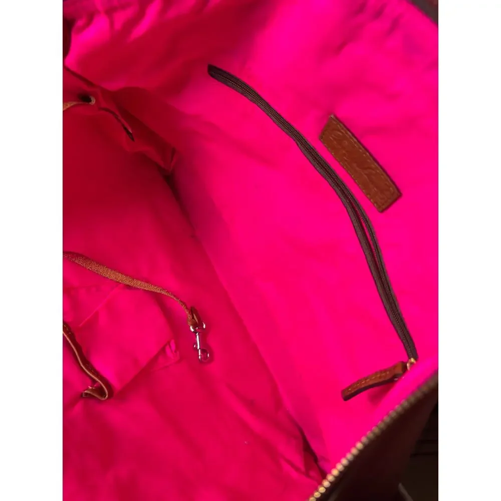 Large Dooney and Bourke Nylon Juliette Satchel - Picture 7 of 11